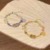Handmade Resin Star Charm Bracelet With Floral and Cats Designs Jewelry Gift for Her