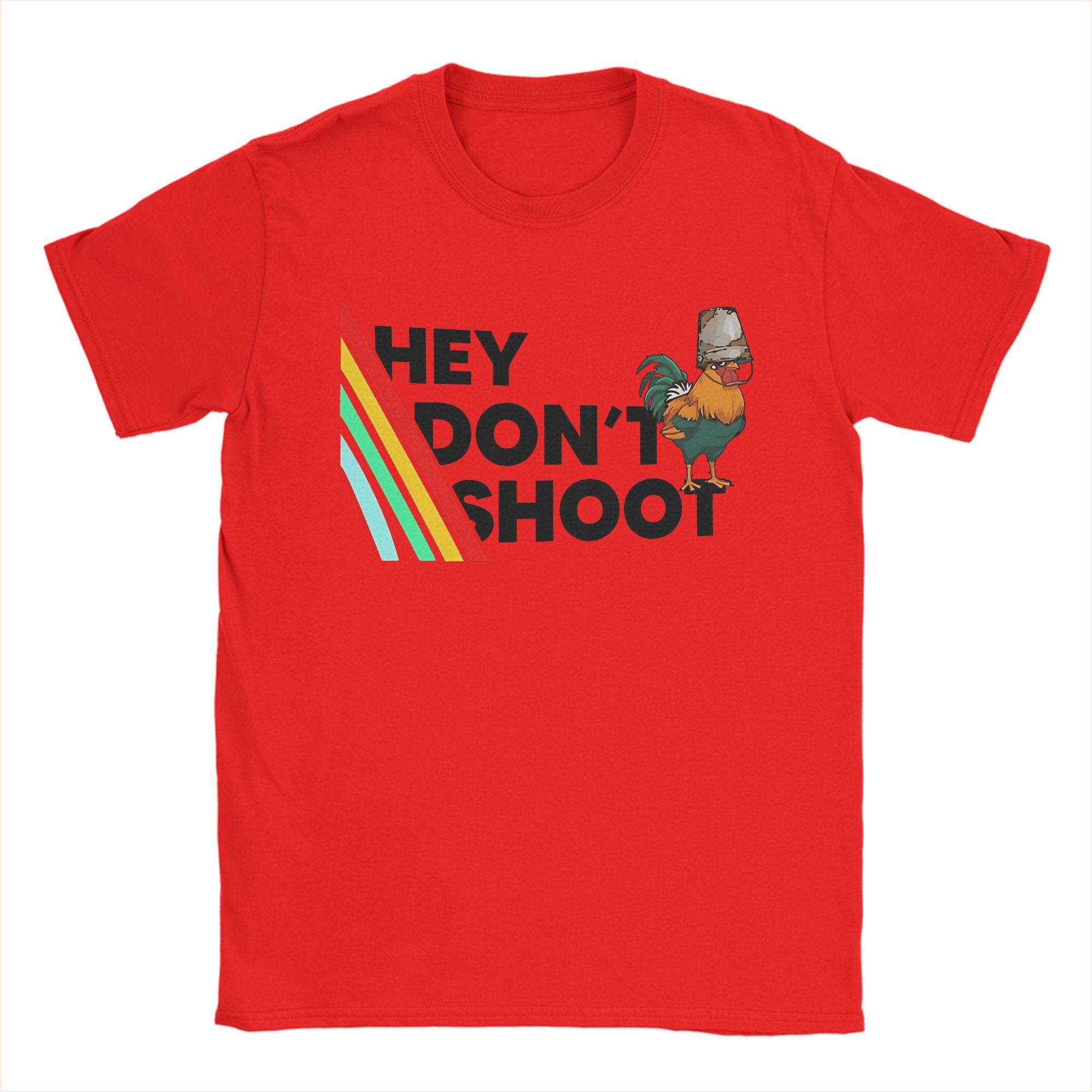 

Don Shoot Game Arc Raiders Rooster Mens T Shirts Cool Tees Short Sleeve Round Neck TShirts Pure Cotton New Arrival Clothing S