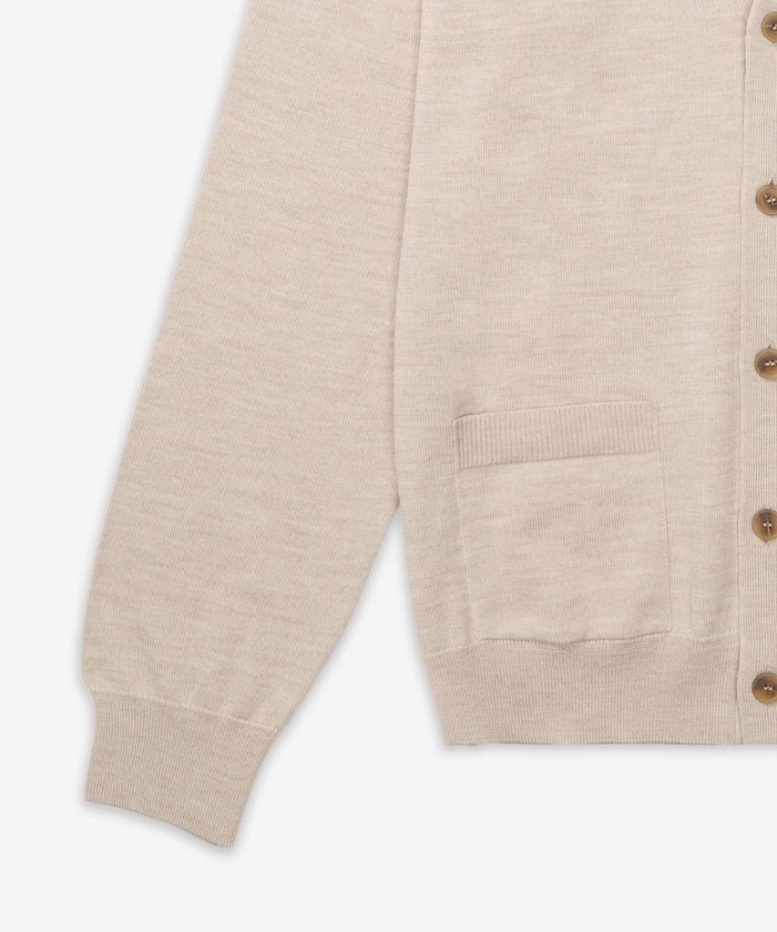 Maison Kitsune Bold Fox Head Patch Regular Cardigan - Marvel / Mm00509Kt10360134