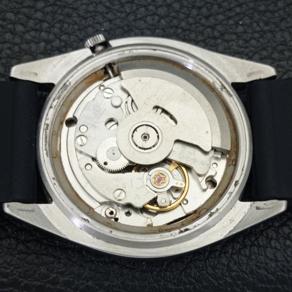 JAPAN VINTAGE SEIKO AUTOMATIC 7009A MENS FERRARI DIAL WATCH a700533-5 R203-a700533