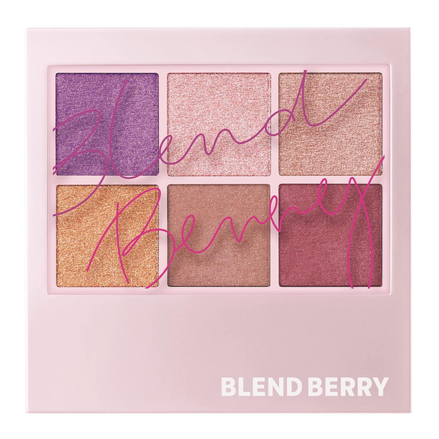 

Blend Berry Aura Creation 004 Metallic KOSE (Plum & Warm) Eyeshadow,