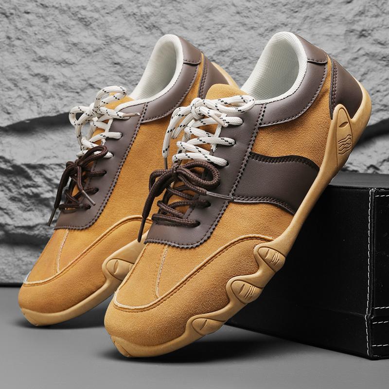 Fashion New Men's Flat Training Shoes Comfortable Versatile Spring Trend Soft Bottom Hiking Casual Forrest Gump Shoes Zapatillas Hombre