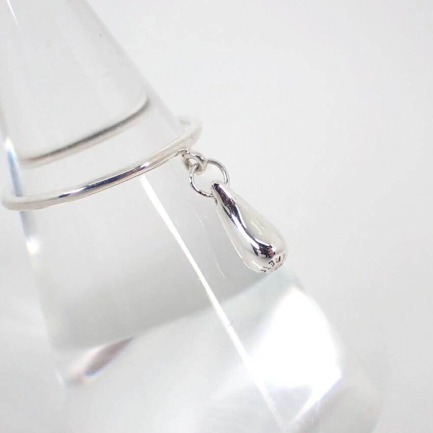 [Pre-owned] Tiffany 925 Teardrop Ring / Size 12 / J51-6