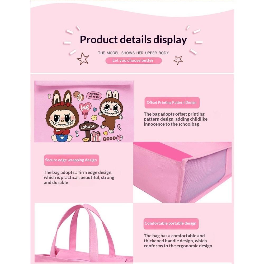 Make-up-Tasche Studenten Hand-Held Buch-Tasche Spezielle Dokumententasche Aufbewahrungstasche Große Kapazität Kinder Nachhilfetasche