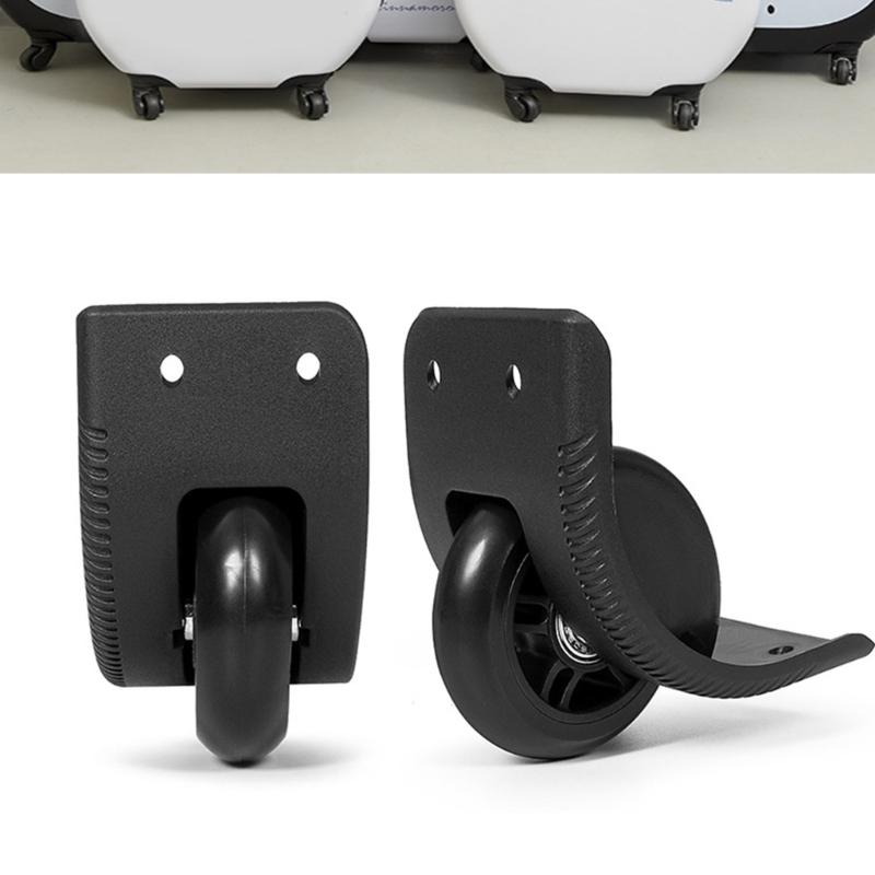 1 Paar Koffer Drehräder Koffer Räder Ersatz Ersatzrad Rollen Trolleys Koffer Koffer Räder für Koffer