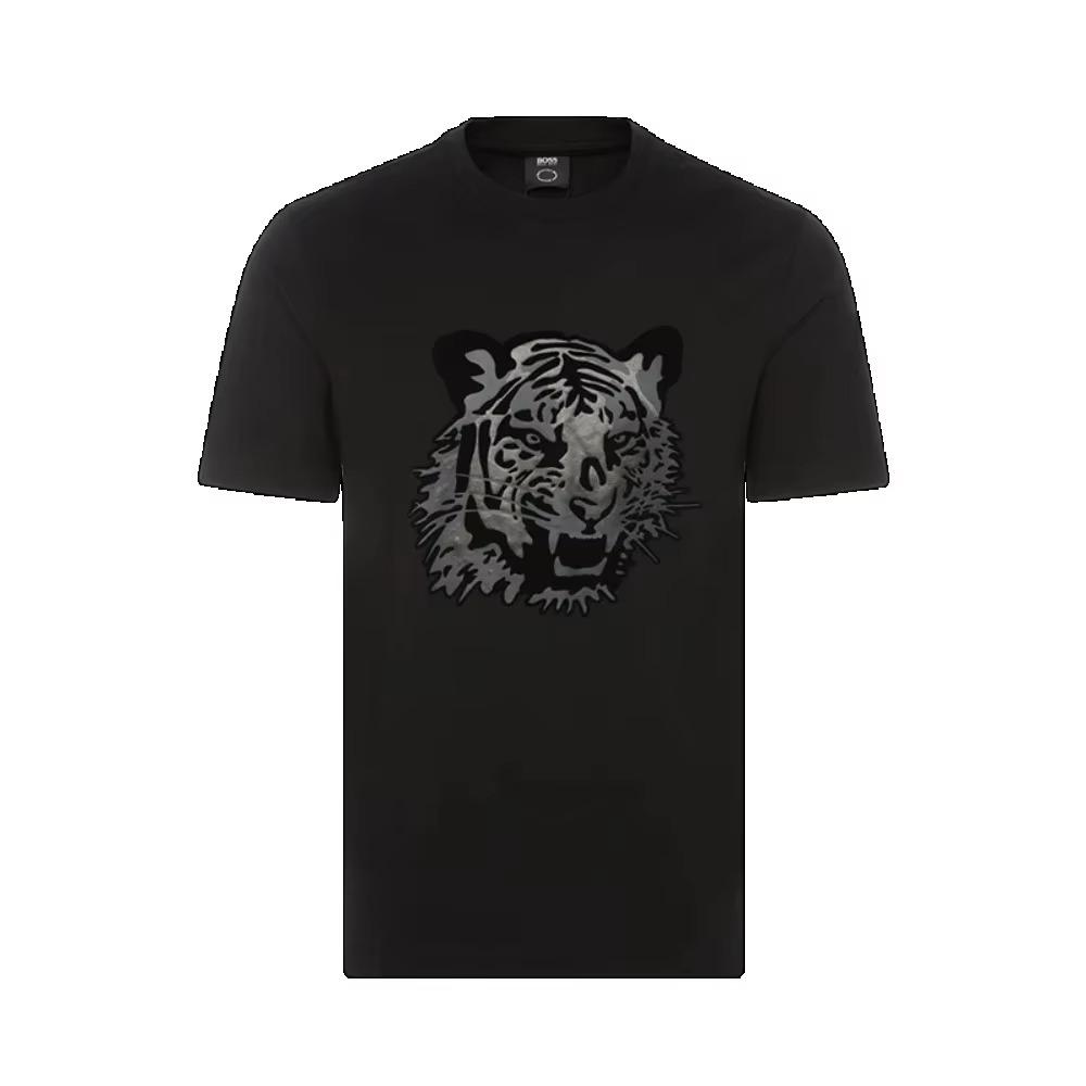 Hot Sale Summer Men Women T Shirt Designer Trend Tee HUGO Print Short Sleeve Cotton Tshirt Brand T-shirt Oversized Top Clothes