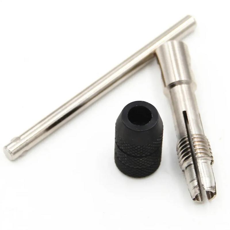 T-Handle Tap Wrench Set Threading Tapping Hand Tool Kit Ratcheting Tap Wrench T Type Thread Tapping Tool For Home Use