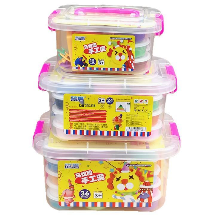 Lan Xuan Super Light Modeling Clay - 12, 24, 36 Colors - Bagged Plasticine for Kids