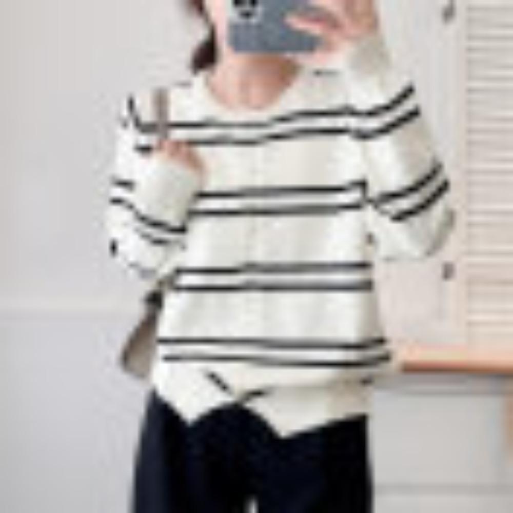 

Вязаный кардиган с круглым вырезом для женщин, новинка осени, непринужденный стиль, ретро, миниатюрный, свободный и стройнящий топ one size абрикосовый