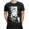 Men T-Shirts Hisoka HXH Anime Funny Pure Cotton Tees Short Sleeve T Shirts Crewneck Clothing Gift