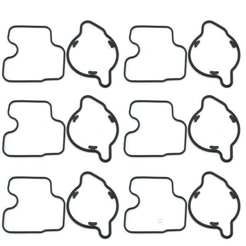 6x Zestaw naprawczy gaźnika Motocykl Dla Honda GL1500C GL1500CT Tour Valkyrie 1500 1997-2003 Wlot powietrza Dopływ paliwa Zestaw naprawczy