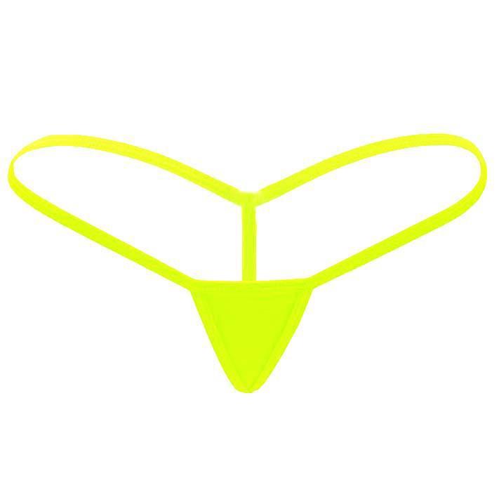 Cross-Border Sexy Women's Low-Waist Mini Thong Bikini Underwear