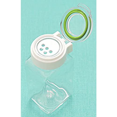 Takeya Chemical Industry TAKEYA FreshLok Spice Bottle, 110ml, Green, 5-Hole, Airtight, Seasoning Storage Container