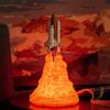 3D Printing Space Shuttle Lamp USB LED Children Baby Night Light Room Decor 110-220V