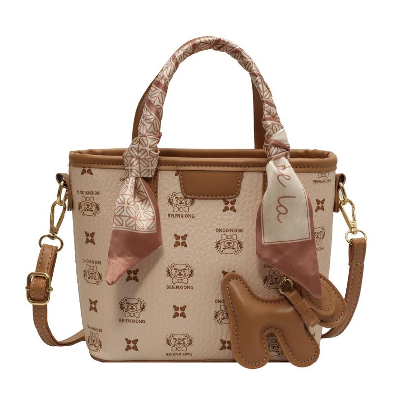 Håndveske Dame Ny Moteveske Casual Allsidig Skulder Crossbody-veske