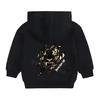 Autumn/Winter Children's Fun Tiger Pattern Hooded Sweatshirt - Cute Korean-style Trendy Print - Boys' Girls' Pullover Sweatshirt