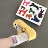 Fashion Soft Cute Girl Cartoon Puppy Bag Head Slippers Women's Summer New EVA Wear Versatile Cool Shoes