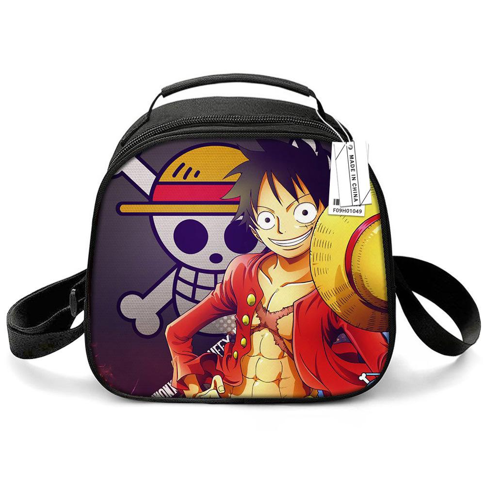 Animation Lunch Box Thermal Insulation Bag Lunch Bag Student Thickened Aluminum Foil Nautical King Storage Thermal Insulation Meal Bag Ice Bag