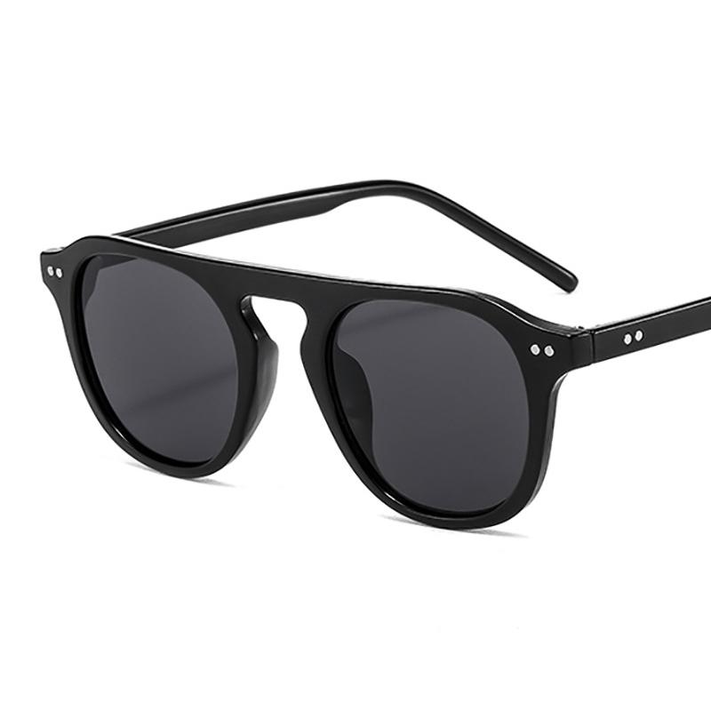 Lightweight Comfortable Durable High Quality Retro Stylish Designer Style Square Shaped Female Women Sun Glasses
