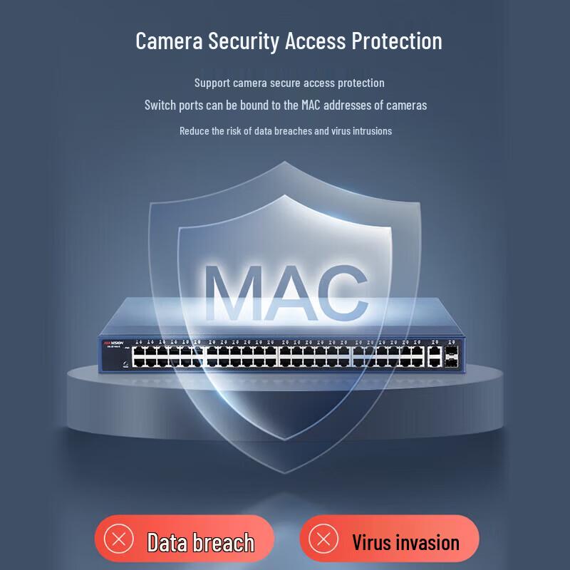 

HIKVISION 9-Port 100Mbps PoE Unmanaged Switch