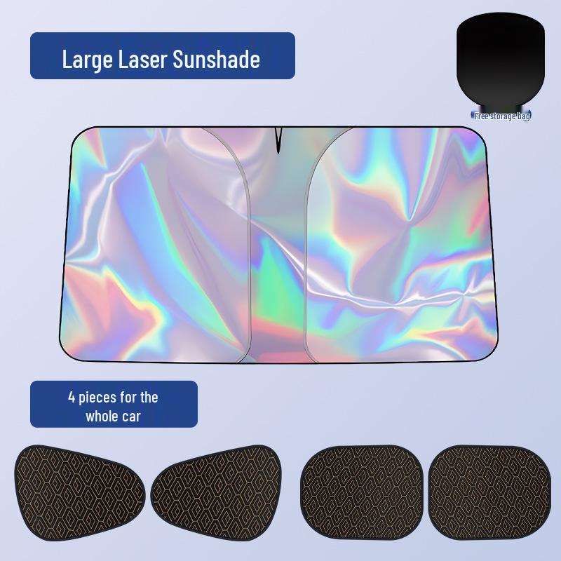 Thickened Windshield Sunshade Umbrella - Heat Insulation & Sun Protection