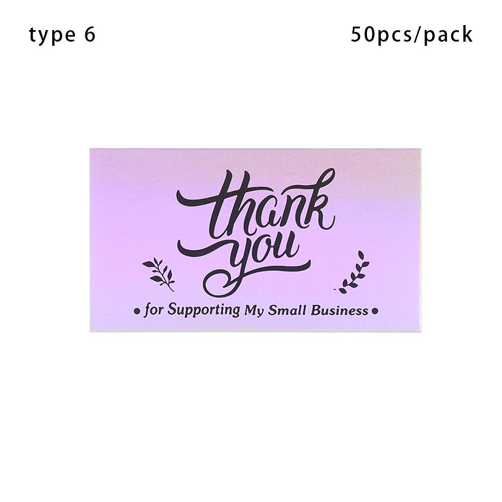 30/50PCS Black Gold Kraft Paper Cards Thank You For Your Order Card For Small Shop Gift Decoration Appreciate Card For Business