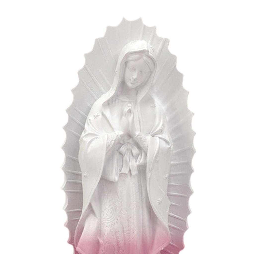 Gesegnete Jungfrau Maria Statue Elegante Figur Wohnaccessoire Figur Unserer Lieben Frau von Fatima