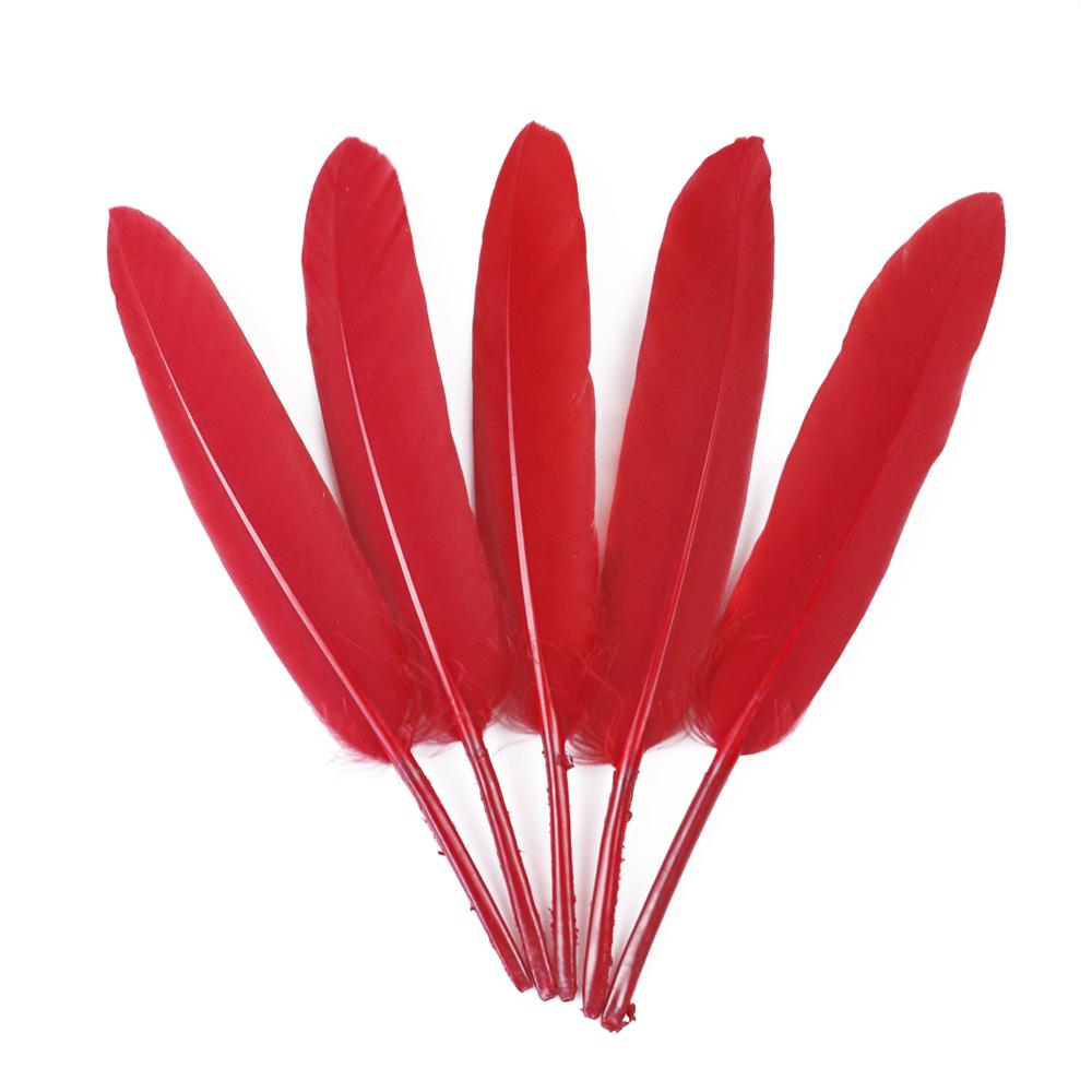 Natural Goose Feather 10-15cm Colorful Feather for Crafts DIY Jewelry Headress Carnival Dream Catcher Plumes Decor