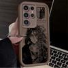 Anime Attack on Titan Eren Soft Case For Samsung Galaxy S24 S25 S23 Ultra S22 S21 Plus FE A36 A26 A16 A06 A56 A15 A25 A35 A55 5G
