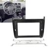 Car Radio Panel Radio Fascia Frame For POLO Dashboard Mount Panel Kit Car Radio Bezel Navigation Modification Faceplate Parts