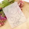 3D Textured Impressions Embossing Folder, Line Textured Dot Background Embossing Folder for Card Making DIY Craft Art Supplies