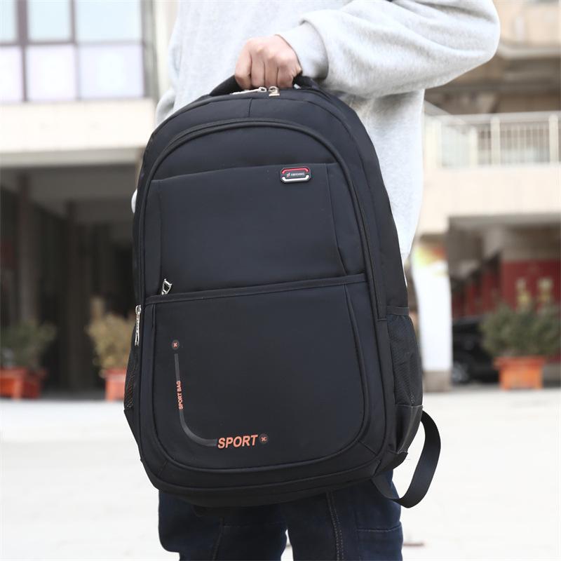 Backpack Men's Large Capacity Casual Backpack Multifunctional Business Trip Computer Bag Middle and High School Student School Bag