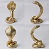 Snake Statue Home Decoration Collectible Art Crafts Creative Animal Sculpture for TV Cabinet Desk Bookshelf Office Tea Room