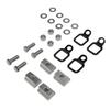 Deck Rails Cleat T Slot Nuts Bed Metal Threaded Tie Down Anchors Rings for Truck Pickup