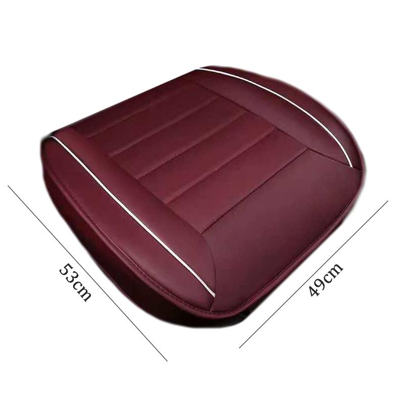 Car Seat Cushion Multi-Color With No Backrest Breathable Pu Single Seat Cushion
