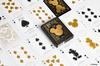 Tenyo Disney Bicycle Playing Black Gold Mickey Poker Size X Ages 6 and Up Cards, & Mouse, (6.3cm 8.8cm),