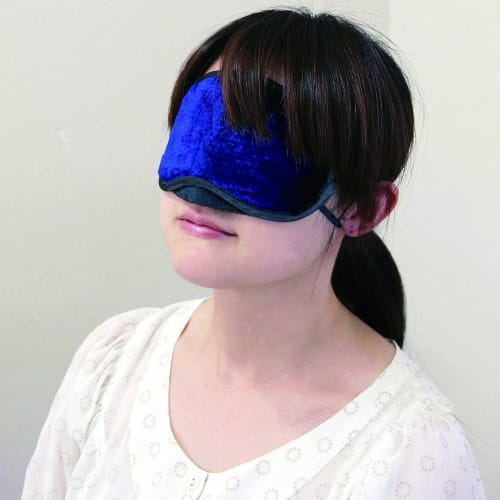 Kenyu Eye Refle DX Hot and Cold Eye Mask with Gel Bag, Blue