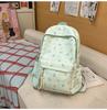 Schoolbag1011 New Schoolbag Female Japanese Ins Wind Small Fresh Literary Versatile Cartoon Print Girl Student Backpack