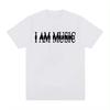 Playboi Carti I Am Music Album Print T-Shirt  Opium Ken Carson Destroy Lonely T Shirts Men 100% Cotton Loose Tops Breathable Tee