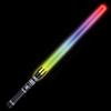 Interactive Color-Changing Light-Up Metal Laser Sword Toy for Performances