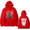 Rapper Kendrick Lamar They Not Like Us Felpa Uomo Donna Hip Hop Oversize Felpe Vintage Moda Uomo Felpe Musica Pop