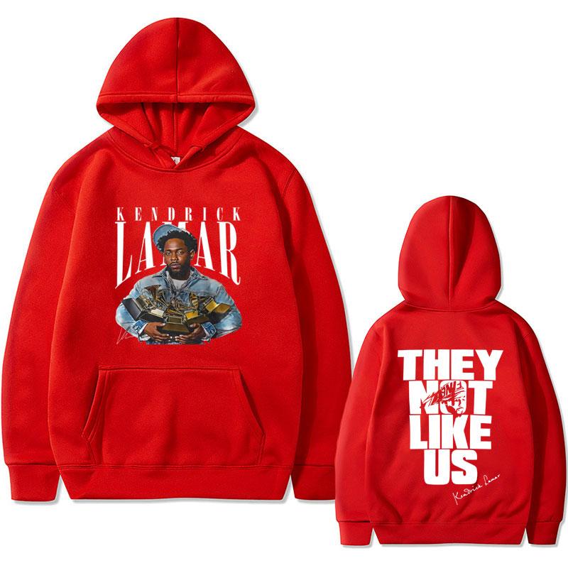 Rapper Kendrick Lamar They Not Like Us Felpa Uomo Donna Hip Hop Oversize Felpe Vintage Moda Uomo Felpe Musica Pop