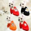 Puppy Internet Celebrity Small Medium Dog Clothes Cat Pet Supplies Teddy Bear Autumn and Winter Cat Sweater Clothing