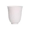 Dehua White Porcelain Heart Sutra Cup Suet Jade Personal Cup Tea Set Ceramic Master Cup Kung Fu Teacup Single Cup Large