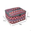 Camping Storage Bag Cookware Large Capacity Printing Basket Utensils Organizer Tableware for Travel