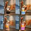 Adorable Glowing Panda Keychain Cute Silicone Cartoon Accessory For Gifts And Parties