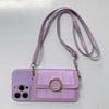Fashion European and American Style Is Suitable for Huawei P90 Mobile Phone Case, Woven Pattern Honor 600Lite Oblique Span Rope Card Bag for Women