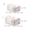  Zippered Clothes Container for Blankets Large Capacity Portable Storage Bag
