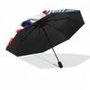 1pc Mario Kart Racing Automatic Open/close Folding Portable Umbrella with 8-Rib Structure for Women/Men, All-Season Use  A0901154