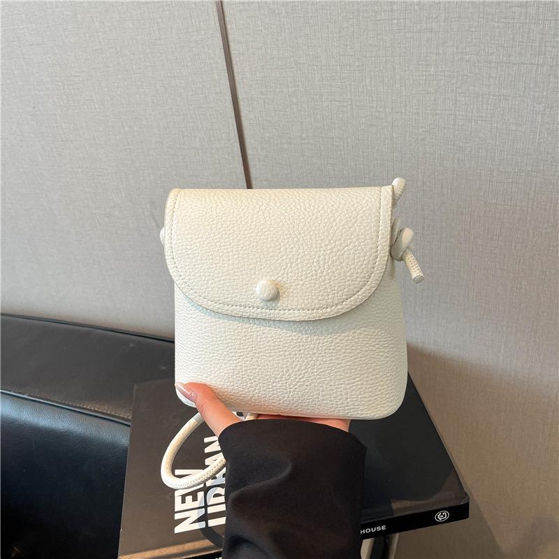Women Retro One Shoulder Crossbody Bag Casual Versatile Commute Small Square Phone Bag